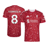 Męska koszulka Liverpoolu domowa SZOBOSZLAI #8 wersja zawodnicza 2026/27