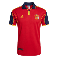 Męska Koszulka Retro Domowa Spain 2000
