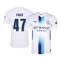 Męska koszulka Manchesteru City trzecia FODEN #47 wersja zawodnicza 2026/27 - UCL