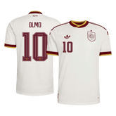 Męska koszulka Hiszpanii wyjazdowa OLMO #10 wersja zawodnicza - Mundial 2026