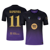 Męska koszulka Barcelony wyjazdowa RAPHINHA #11 wersja zawodnicza 2026/27 - UCL