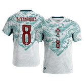 Męska koszulka Portugalii wyjazdowa B.FERNANDES #8 - Mundial 2026