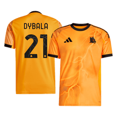 Męska Koszulka Wyjazdowa Roma DYBALA #21 2025/26