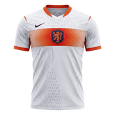 Męska Koszulka Wyjazdowa Netherlands Wersja Piłkarska World Cup 2026 - Slim Fit