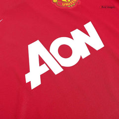 Męska koszulka Manchesteru United domowa Retro 2011/12