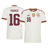 Męska koszulka Hiszpanii Champion Edition wyjazdowa RODRIGO #16 - Mundial 2026