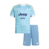 Dziecięcy Zestaw Wyjazdowa Juventus (Koszulka+Spodenki) 2025/26
