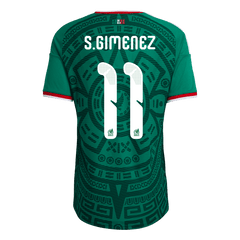Męska koszulka Meksyku domowa S.GIMENEZ #11 wersja zawodnicza – Mundial 2026