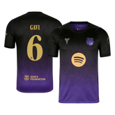 Męska koszulka Barcelony wyjazdowa GAVI #6 2026/27 - UCL