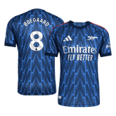 Męska Koszulka Wyjazdowa Arsenal ØDEGAARD #8 Wersja Piłkarska 2025/26 - Slim Fit