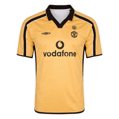 Męska koszulka Manchesteru United wyjazdowa Retro 2001/02