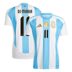 Męska Koszulka Domowa Argentyna DI MARIA #11 2024 - Topowe Koszulki Pilkarskie Sklep Internetowy