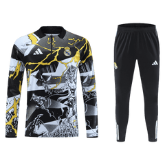 Juniorski Real Madrid Bluza z zamkiem Komplet Dresowy 2025/26