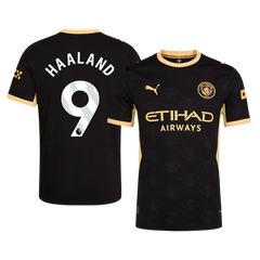 Męska koszulka Manchesteru City wyjazdowa HAALAND #9 wersja zawodnicza 2026/27