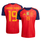 Męska koszulka Hiszpanii Champion Edition domowa LAMINE YAMAL #19 - Mundial 2026