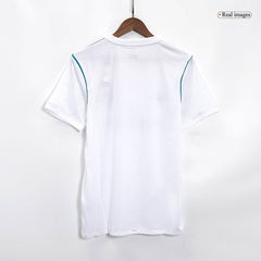 Męska Koszulka Retro Domowa Real Madryt RONALDO #7 2017/18 - Topowe Koszulki Pilkarskie Sklep Internetowy