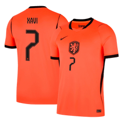 Męska koszulka Holandii domowa XAVI #7 - Mundial 2026