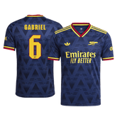 Męska koszulka Arsenalu wyjazdowa GABRIEL #6 wersja zawodnicza 2026/27 - UCL