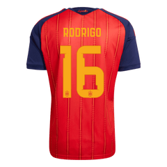 Męska koszulka Hiszpanii Champion Edition domowa RODRIGO #16 wersja zawodnicza - Mundial 2026