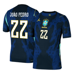 Męska koszulka Brazylii wyjazdowa JOÃO PEDRO #22 wersja zawodnicza - Mundial 2026