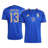 Męska Koszulka Domowa Italy DARMIAN #13 World Cup 2026