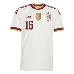 Męska koszulka Hiszpanii Champion Edition wyjazdowa RODRIGO #16 - Mundial 2026