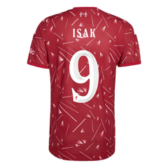 Męska koszulka Liverpoolu domowa ISAK #9 wersja zawodnicza 2026/27 - UCL