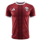 Męska Koszulka Domowa Qatar Wersja Piłkarska World Cup 2026 - Slim Fit