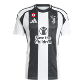 Męska Koszulka Domowa Juventus 2024/25 - Save The Children Sponsor - Topowe Koszulki Pilkarskie Sklep Internetowy