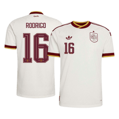 Męska koszulka Hiszpanii wyjazdowa RODRIGO #16 wersja zawodnicza - Mundial 2026
