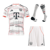 Męski Zestaw Wyjazdowa Bayern Munich (Koszulka + Spodenki + Skarpety) 2025/26