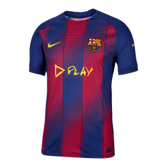 Męska Koszulka Domowa Barcelona X Ed Sheeran Wersja Piłkarska 2025/26 - Slim Fit