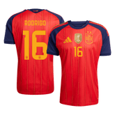 Męska koszulka Hiszpanii Champion Edition domowa RODRIGO #16 - Mundial 2026