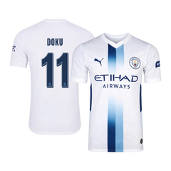 Męska koszulka Manchesteru City trzecia DOKU #11 wersja zawodnicza 2026/27 - UCL