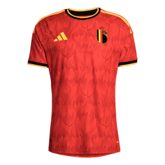 Męska Koszulka Domowa Belgium Wersja Piłkarska World Cup 2026 - Slim Fit