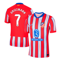Męska koszulka piłkarska GRIEZMANN #7 Atletico Madrid Home 2024/25 - Slim Fit - Topowe Koszulki Pilkarskie Sklep Internetowy