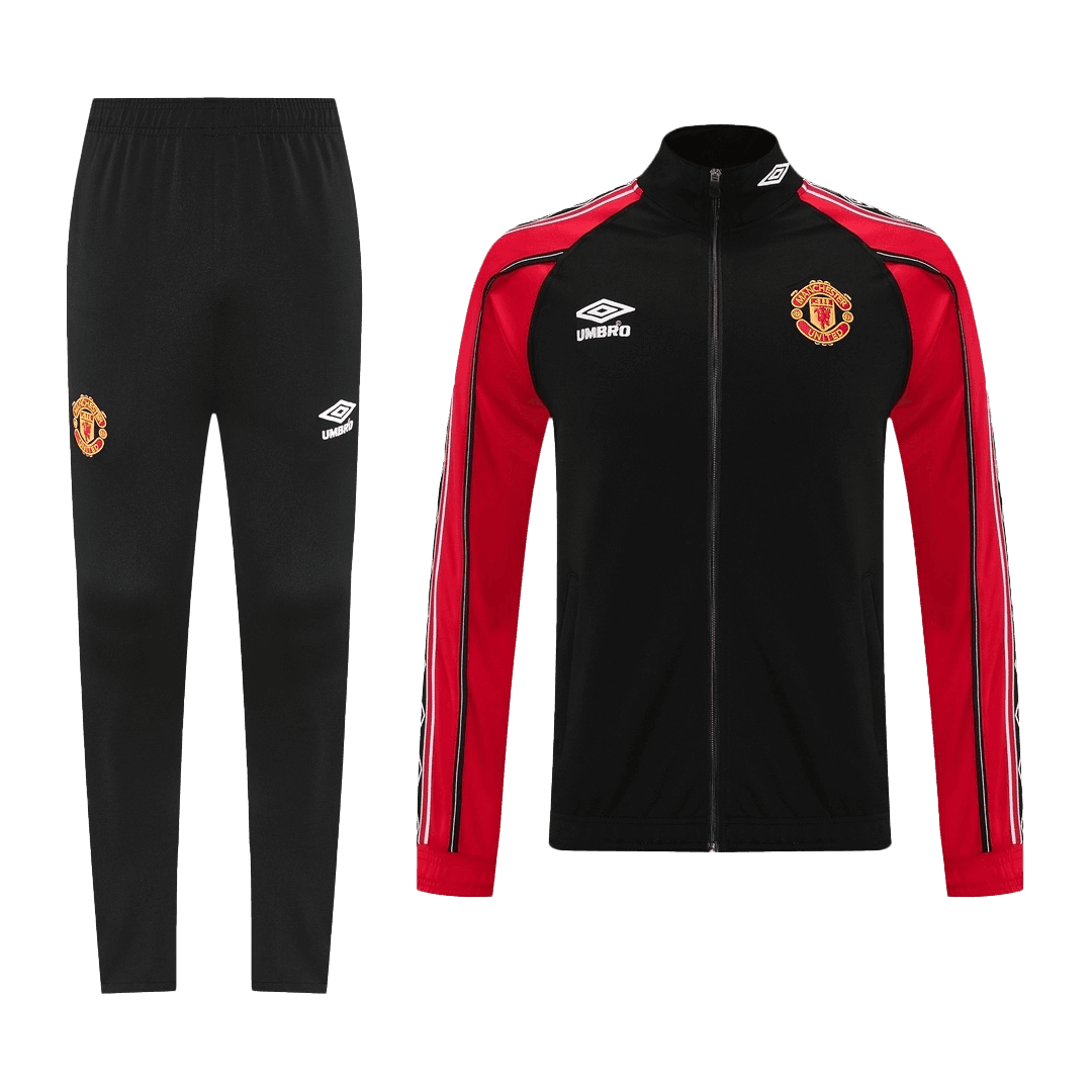 Męski Zestaw Treningowy Manchester United 2025/26 (Kurtka+Spodnie) - Topowe Koszulki Pilkarskie Sklep Internetowy