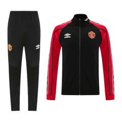 Męski Zestaw Treningowy Manchester United 2025/26 (Kurtka+Spodnie) - Topowe Koszulki Pilkarskie Sklep Internetowy
