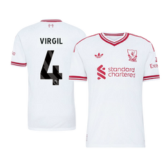 Męska koszulka Liverpoolu wyjazdowa VIRGIL #4 wersja zawodnicza 2026/27