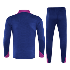 Juniorski Barcelona Bluza z zamkiem Komplet Dresowy 2025/26