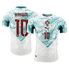 Męska koszulka Portugalii wyjazdowa BERNARDO #10 wersja zawodnicza - Mundial 2026