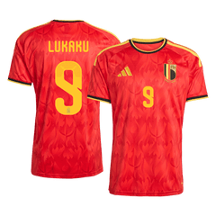 Męska koszulka Belgii domowa LUKAKU #9 - Mundial 2026
