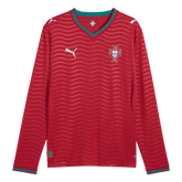 Męska Koszulka Domowa Portugal 2026 z Długim Rękawem - World Cup
