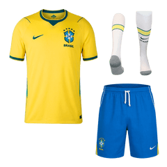 Męski kompletny strój Brazylii domowa - Mundial 2026
