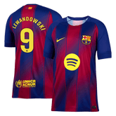 Męska Koszulka Domowa Barcelona LEWANDOWSKI #9 2025/26 - Topowe Koszulki Pilkarskie Sklep Internetowy
