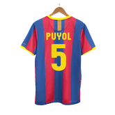 Męska Koszulka Retro Domowa Barcelona PUYOL #5 2010/11 - Topowe Koszulki Pilkarskie Sklep Internetowy