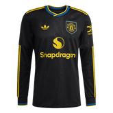 Męska Koszulka Trzecia Wyjazdowa Manchester United 2025/26 z Długim Rękawem