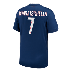 Męska koszulka piłkarska KVARATSKHELIA #7 PSG Home 2024/25 - Topowe Koszulki Pilkarskie Sklep Internetowy