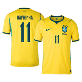Męska koszulka Brazylii domowa RAPHINHA #11 - Mundial 2026