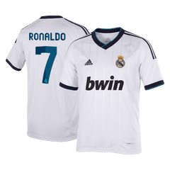 Męska koszulka Realu Madryt domowa Retro 2012/13 RONALDO #7